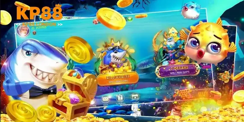 Bắn cá nổ hũ tại KP88 đem đến cảm giác chơi chân thật